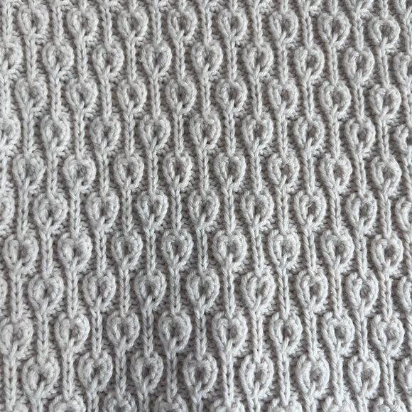 Cozy Oversized Cowl Neck Tunic Sweater Light Tan Heathered Wool Blend Large - Picture 4 of 5